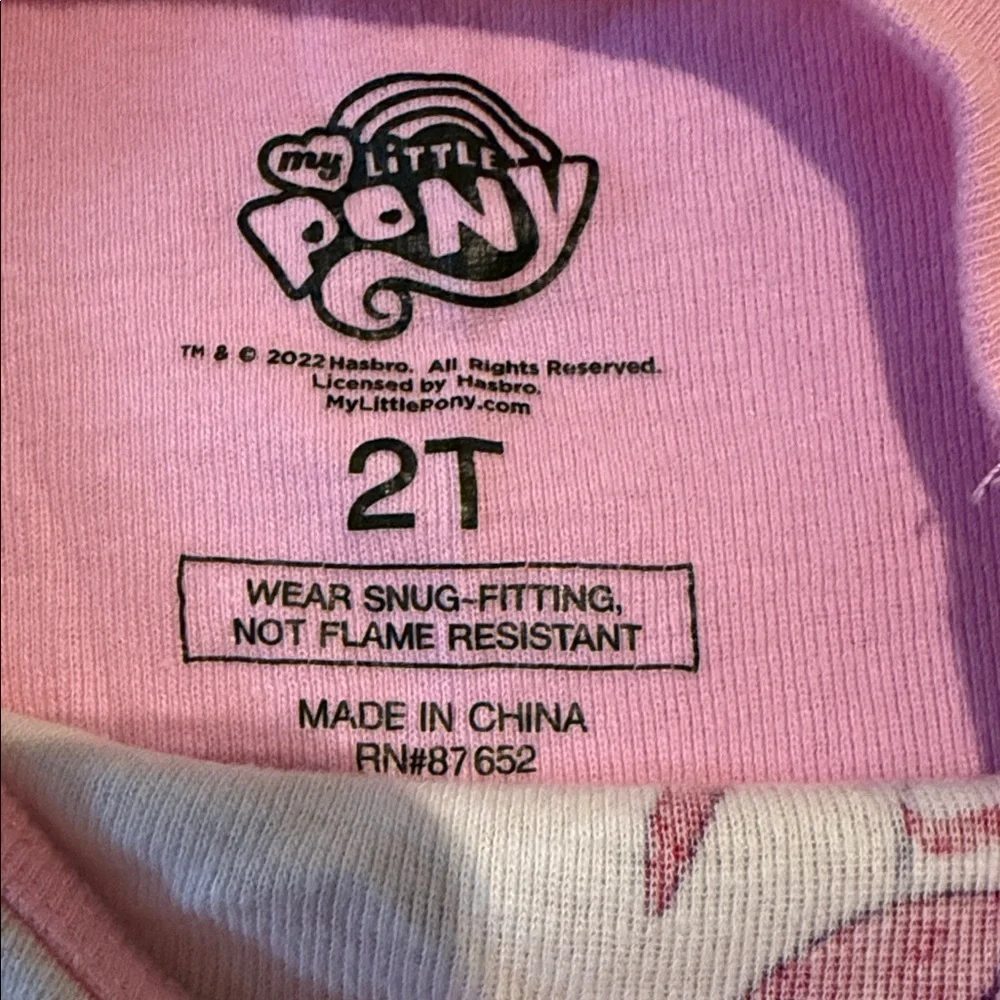 (3) Toddler Long Sleeve Pajama Tops